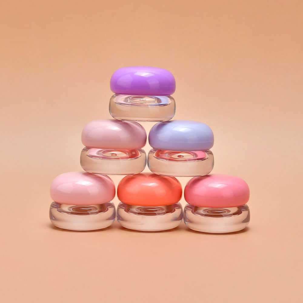 5g Plastic Sleeping Mask Jar Lip Balm Container 5 g Schlafmasken-Behälter aus Kunststoff für Lippenbalsam