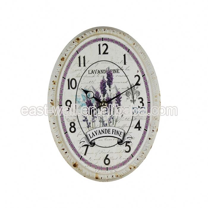 Price Cutting Vintage Style Iron Wall Clock With Hidden Safe