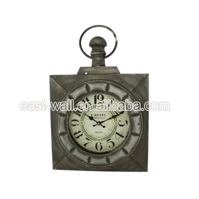 Clearance Price New Design Retro Noiseless Wall Clocks Clock Time