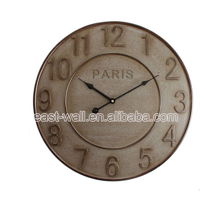 Luxury Quality Lowest Price Custom Print Mini Cheap Carved Wood Wall Clock Decor