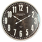 New Product Brown High Quality Large Round Wall Clock Retro