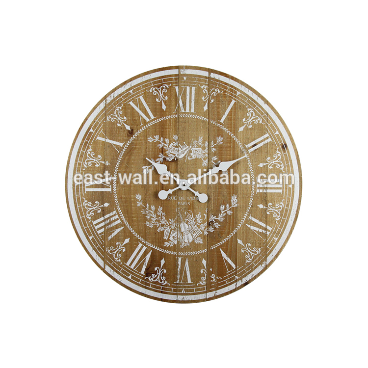 New Material Digital Classic Creative Antique Design Round Decorative Wall Clock