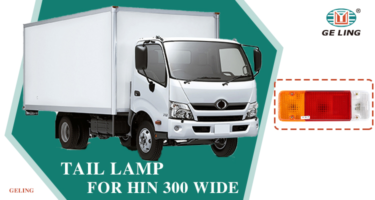 LED Tail Lamp For Hino 300 Wide Lampu Belakang LED Untuk Hino 300 Lebar