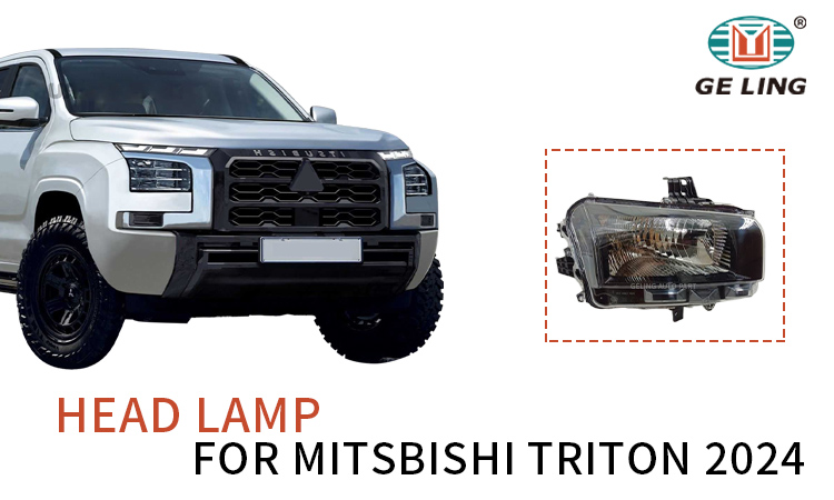 head lamp for mitsubishi l200 triton 2024 ไฟหน้าสำหรับมิตซูบิชิ l200 triton 2024
