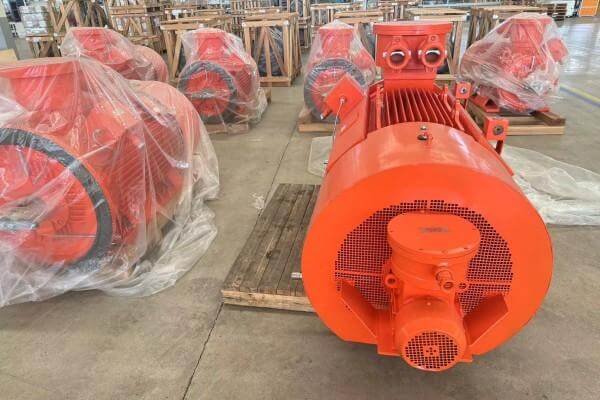 Final Assembly and Packaging of 3 phase ac induction motor 3상 교류 유도 전동기의 최종 조립 및 포장