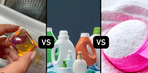 Are Pods Or Liquid Better for Laundry هل القرون أو السائل أفضل لغسيل الملابس؟