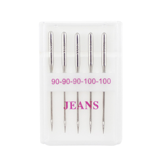 Sewing Machine Needles 5pcs Jeans 90-100 14016