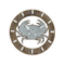 Hot Selling New Design Custom Logo Printed Islamic Creative Vintage Rustic Tuscan Style Wooden Wall Clock