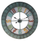 80x80x5cm mulit color iron quiet sweep wall clock