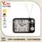 Get Your Own Custom Design Fancy Mdf TV Shaped Wall Clock Image Funky Clocks