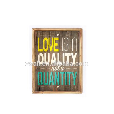 Craft Art Work Competitive Price Steel Signs Art Minds Wood Sign