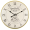 Selling Kettle Pattern Yellow Edge Antique Wall Clock Roman Numerals, Clock Wall Home Decor