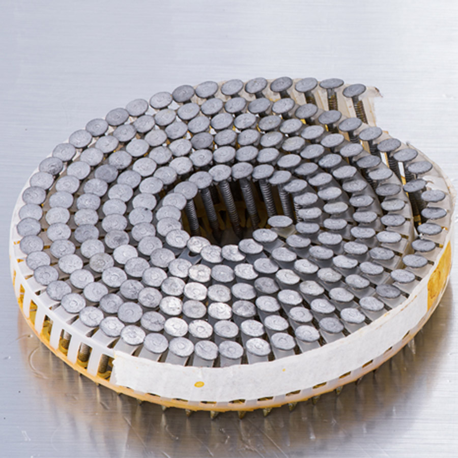 15 grado pl&aacute;stico chapa bobina clavos ukaxa CN50G clavador ukataki