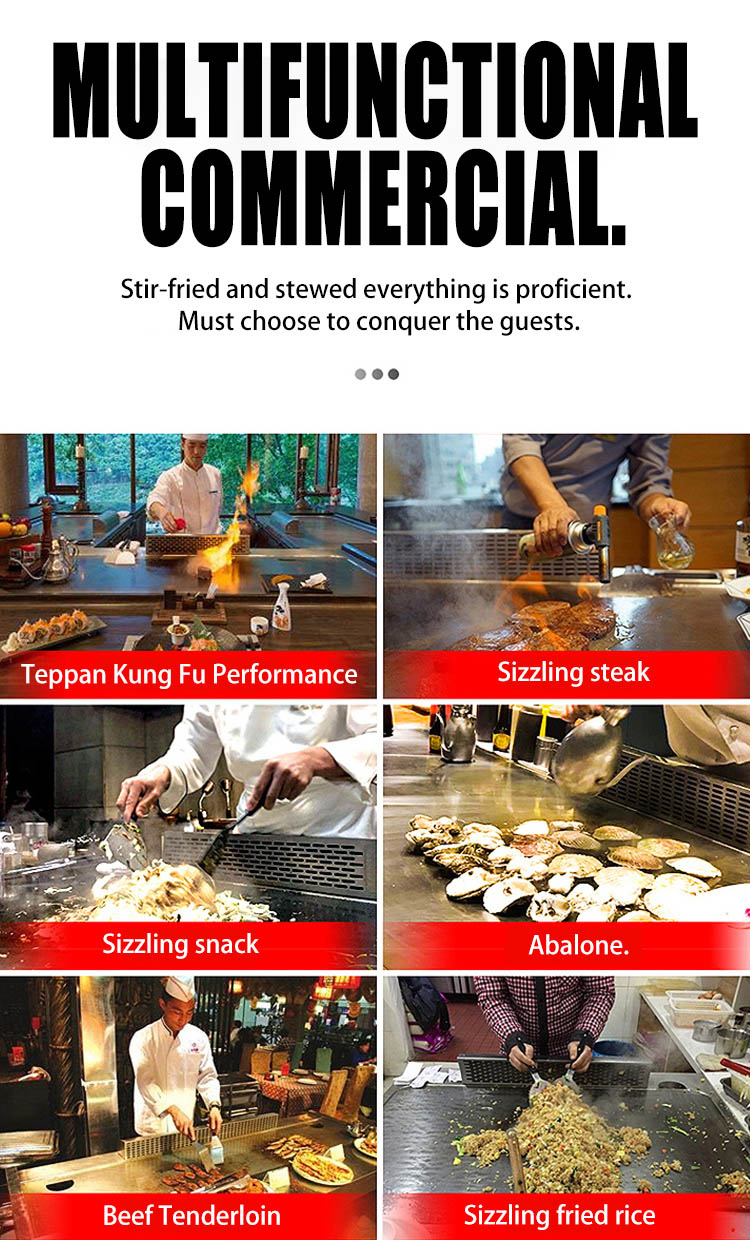 flat top griddle application_02 Применение сковороды с плоской вершиной_02