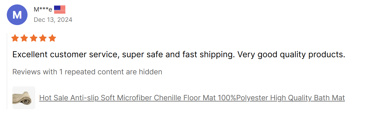 Hot Sale Anti-slip Soft Microfiber Chenille Floor Mat Reviews Recensioni sul tappetino in ciniglia in morbida microfibra antiscivolo in vendita calda