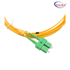 SC / APC-LC / UPC Duplex SingleMode 3.0mm 1M PVC G652D Cordon de patch à fibre optique