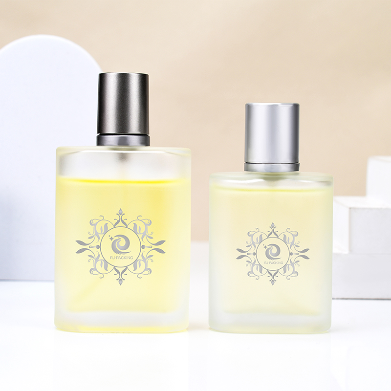 Custom Parfum Spray Frosted Glass Perfume Bottle 8. زجاجة عطر مخصصة من الزجاج البلوري