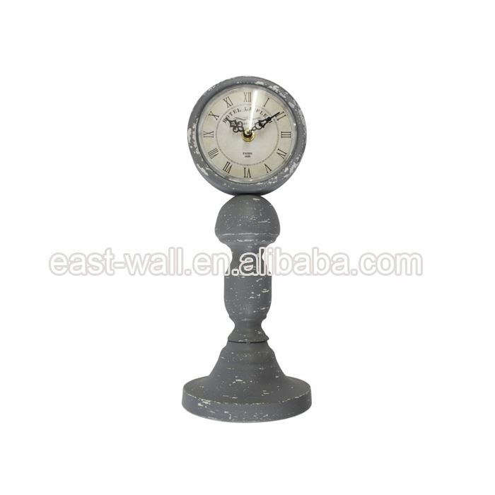 Promotional Custom Fitted Antique Style Metal Clock Dials Free Standing Clocks