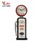 Custom Logo Fancy Desktop Metal Alarm Vintage Table Clock