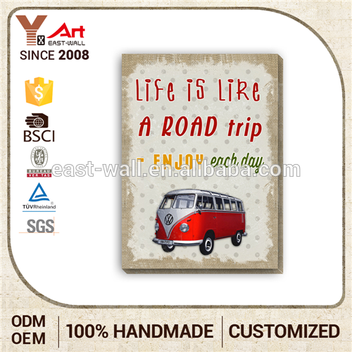 Promotional Price Tin Signs For Sale Fashionable Design Car Image