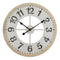 Cheap Custom Art Wall Clock Rustic Wooden Silent Clock