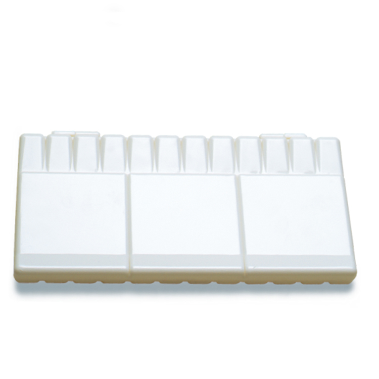 Folding Rectangular Plastic Palette Box 26x13.5cm
