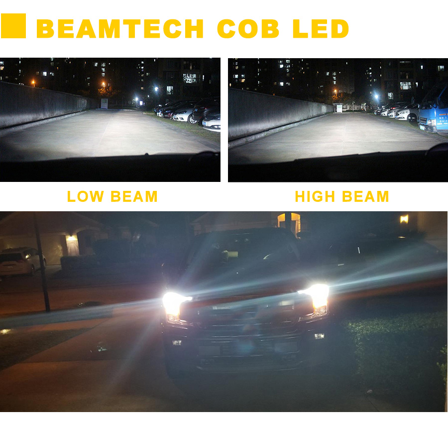 Aplicaci&oacute;n de faros LED K2-COB