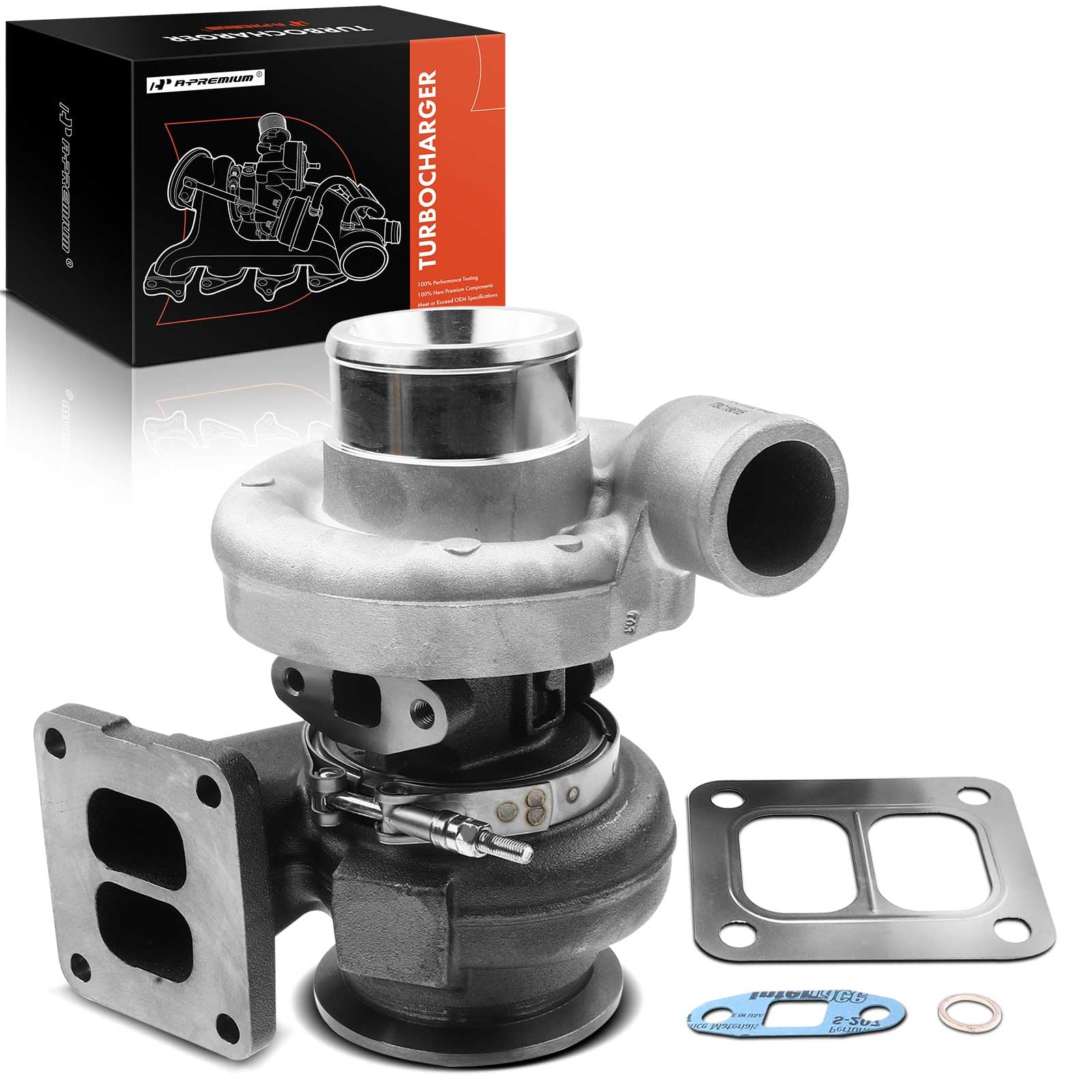 Kit turbocharger purnajual dengan gasket dan perangkat keras