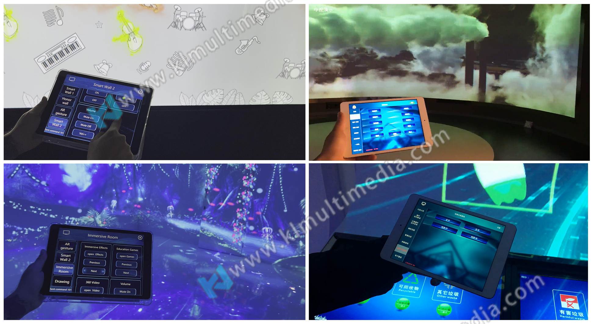 central control system Projects Realized With Kleader Central Control