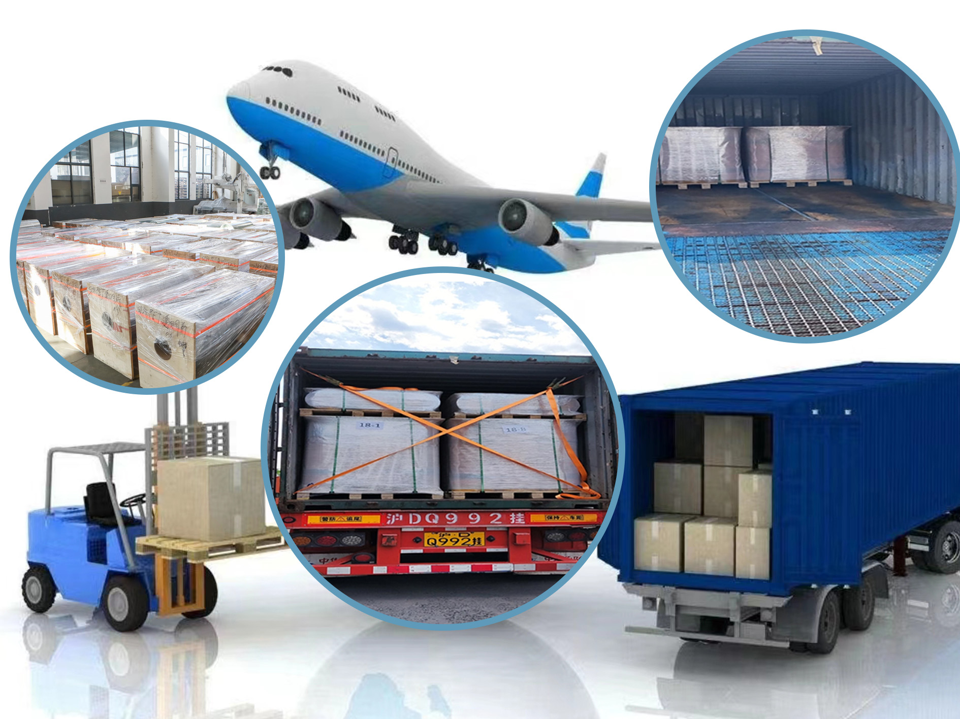 Rigid PET Sheet Packing for Shipment التعبئة والتغليف ورقة PET جامدة للشحن