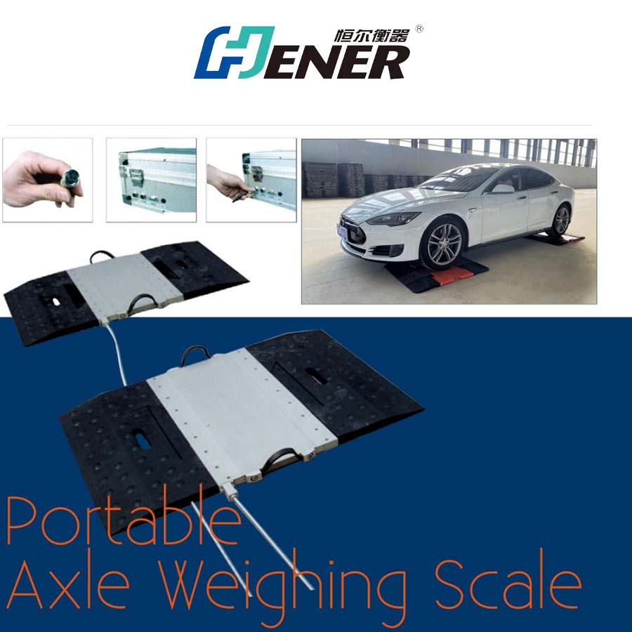 Portable truck weight scales - Hener Scale Portativ yük maşını çəki tərəziləri - Hener Scale