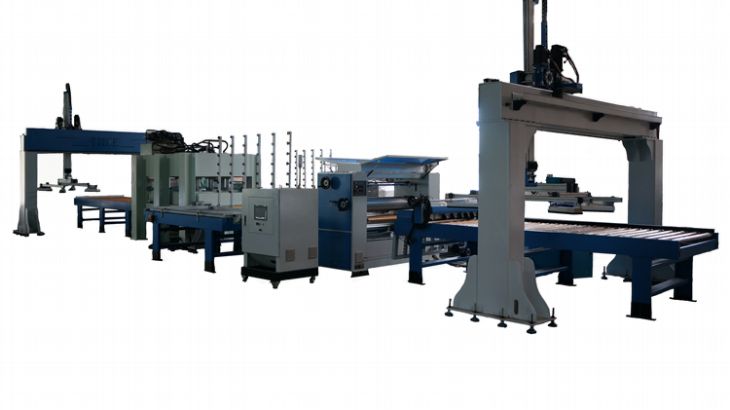 MDF Board Lamination Machine Máquina laminadora de tableros MDF