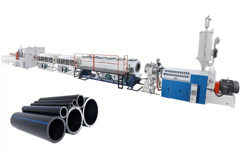 PE Insulation Pipe Extrusion Line Maintenance_2 PE оқшаулау құбырының экструзия сызығына техникалық қызмет көрсету_2