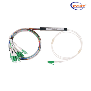 Séparateur PLC de type tube en acier 1*8 avec connecteur LC-APC