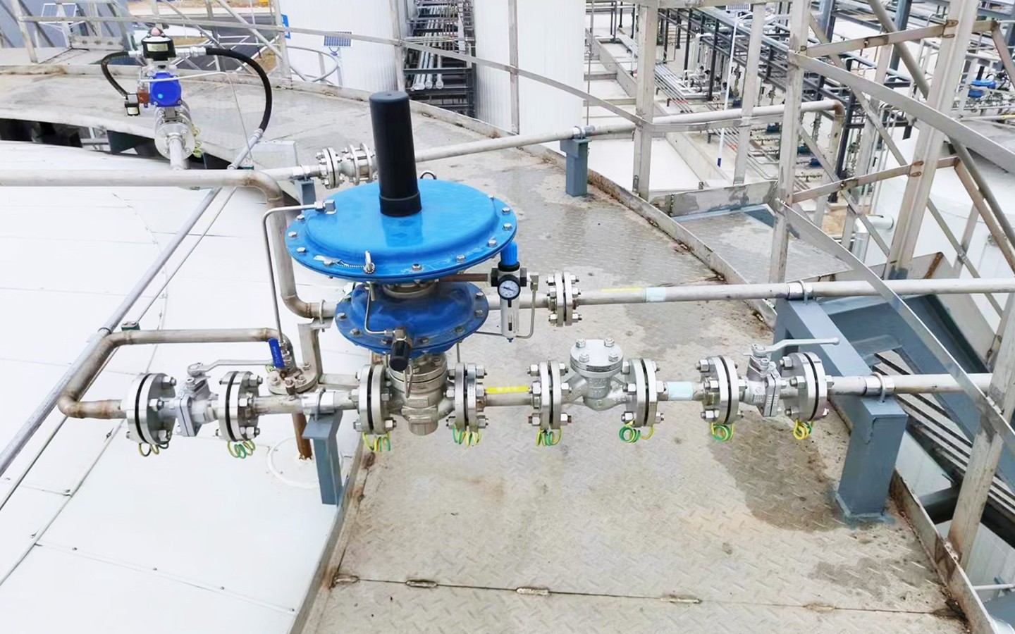 Casting Ball Valve Chemical Industry Industria química de válvulas de bola de fundición