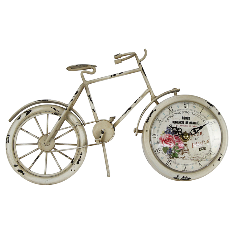 Hot Selling Custom Modern Iron Desktop Clock, Design Antique Table Alarm Clock