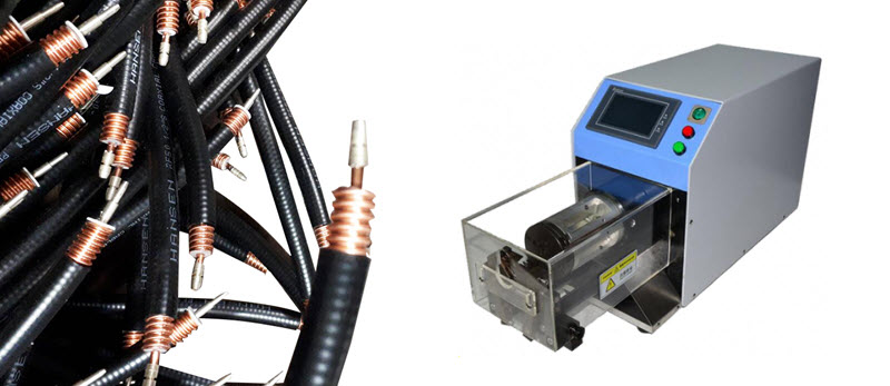 Coaxial Cable Spiral Stripping Machine Coaxial Cable Spiral Stripping Machine