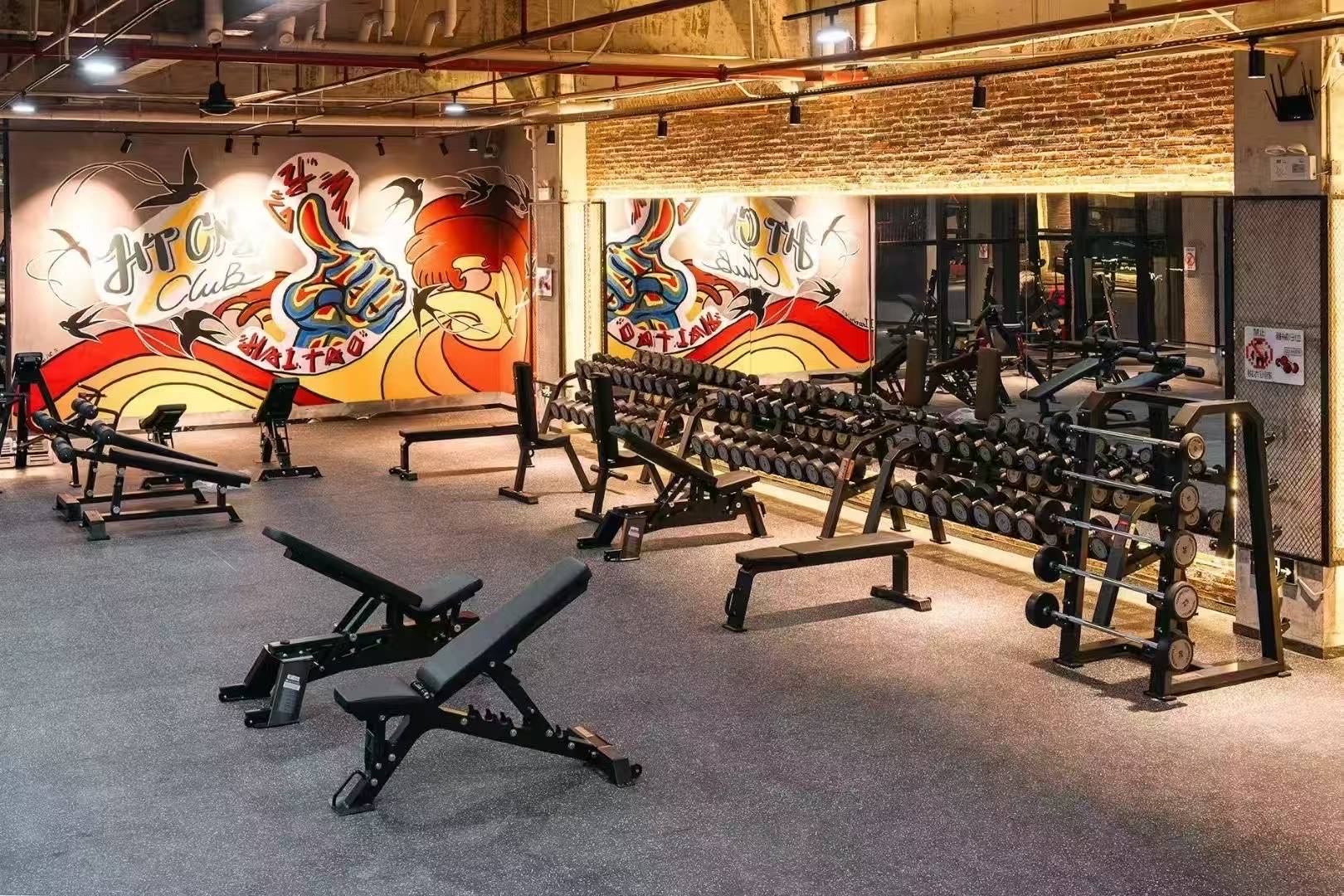 74㎡ Hotel Gym Design: Build a High-Value Fitness Space تصميم صالة الألعاب الرياضية بالفندق بمساحة 74 مترًا مربعًا: إنشاء مساحة لياقة بدنية عالية القيمة
