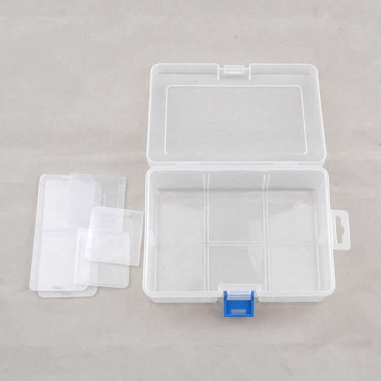 6 Compartments Plastic Organizer Box