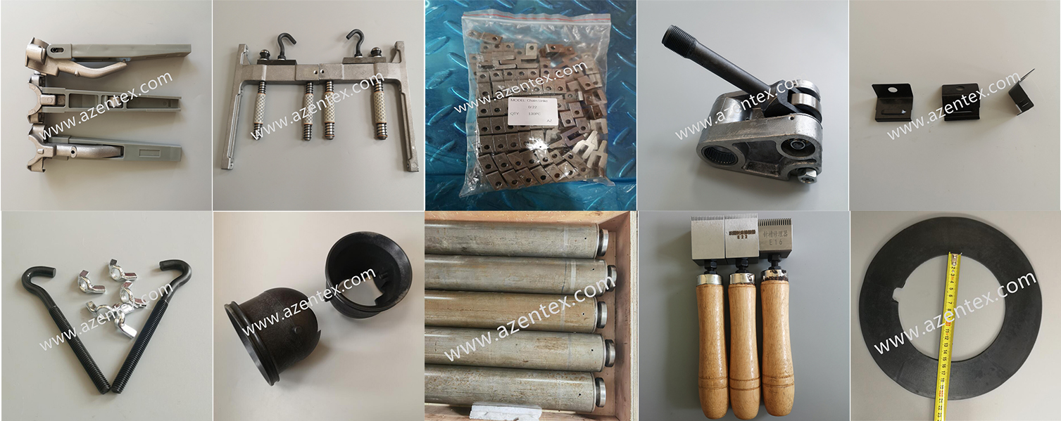 çözgülü örme makine yedek parçaları