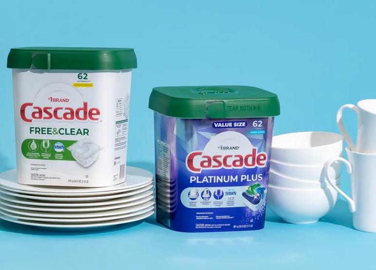 カスケード食器洗い機ポッドは洗濯機 1 で使用できます