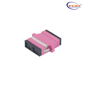 Adaptateur SCUPC à SCUAPC Duplex OM4 en plastique