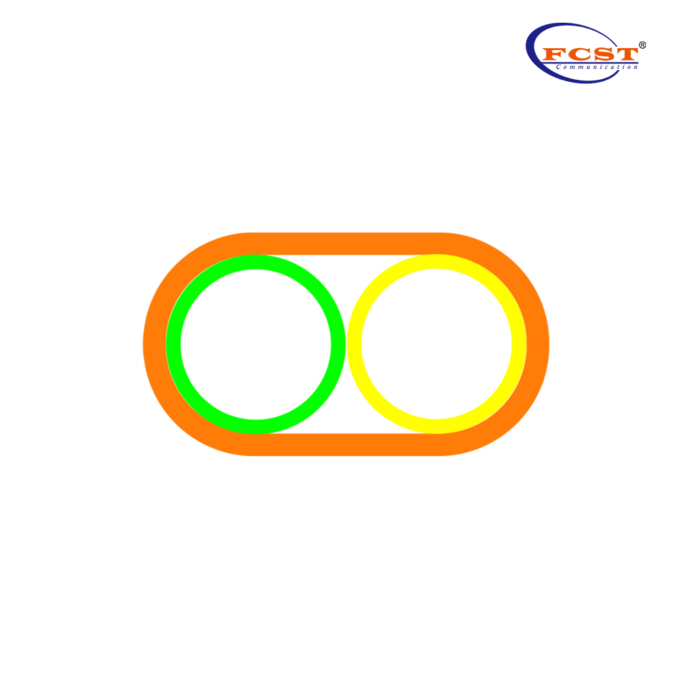 2-vías 10/8 mm con envoltura de PE 1.2 mm DI Hdpe Tuble Bundle