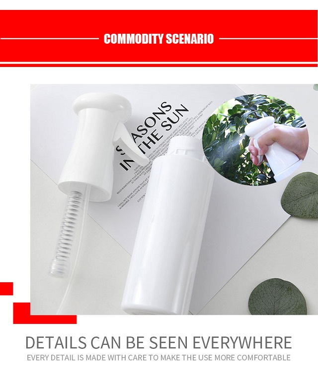 PET Plastic Atomized Hair Continuous Spray Bottle PETプラスチック霧化ヘア連続スプレーボトル