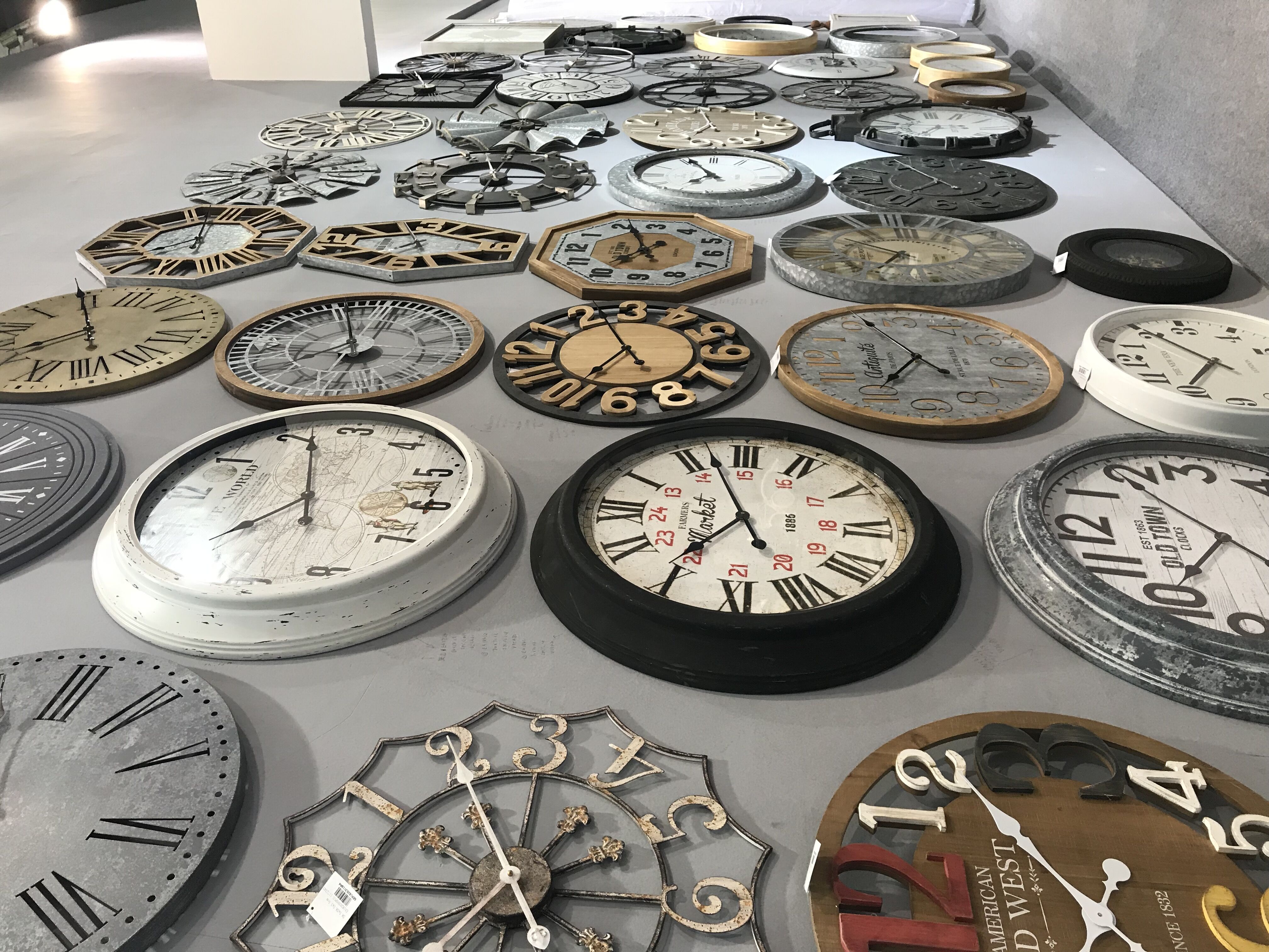 Accept Customized Order Home Decoration MDF Clock, Decorative Wall Clock