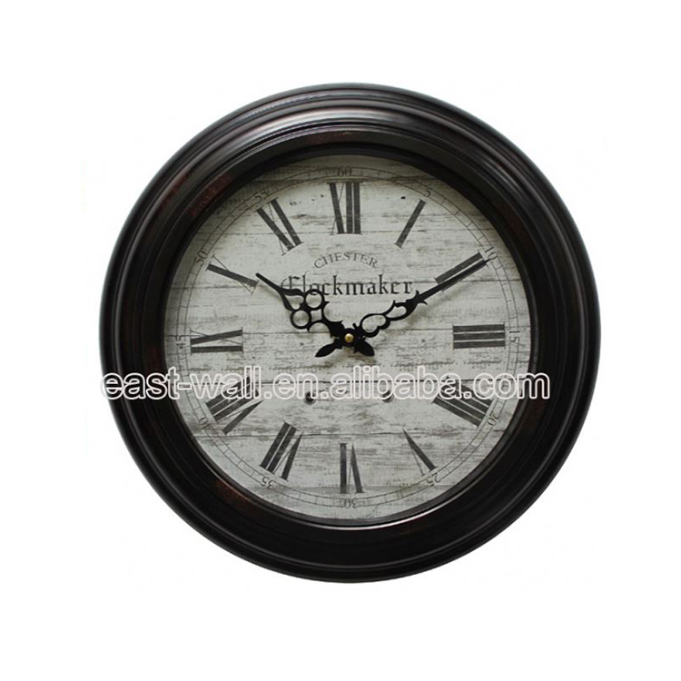 Hot Selling Custom Logo French Country Style Wall Clock
