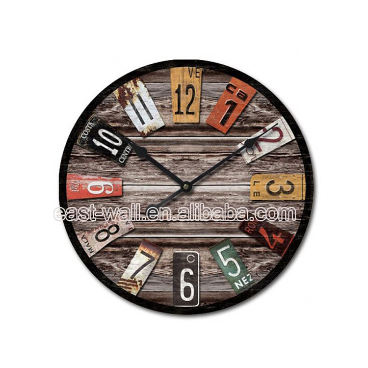 Manufacturers Chic Hanging Double Side Wall Clock Theme Clocks