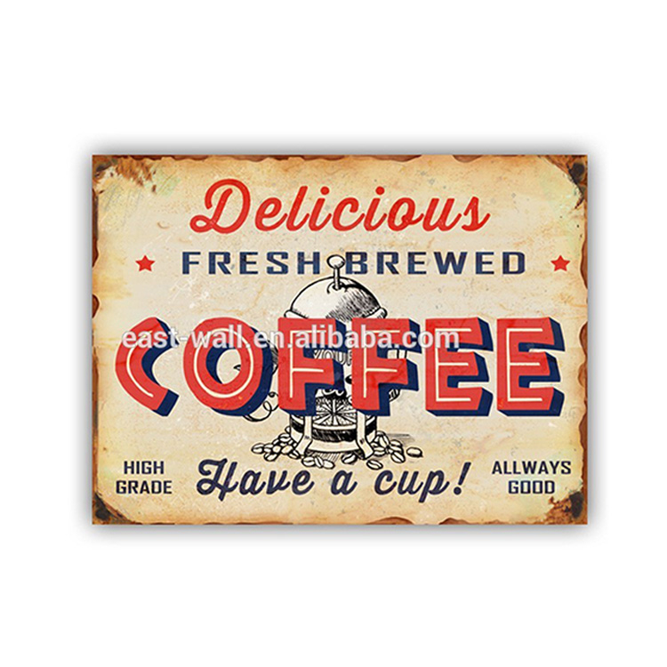 Design Your Own Wall Art Delicious Coffee Stencil Wall Plaque