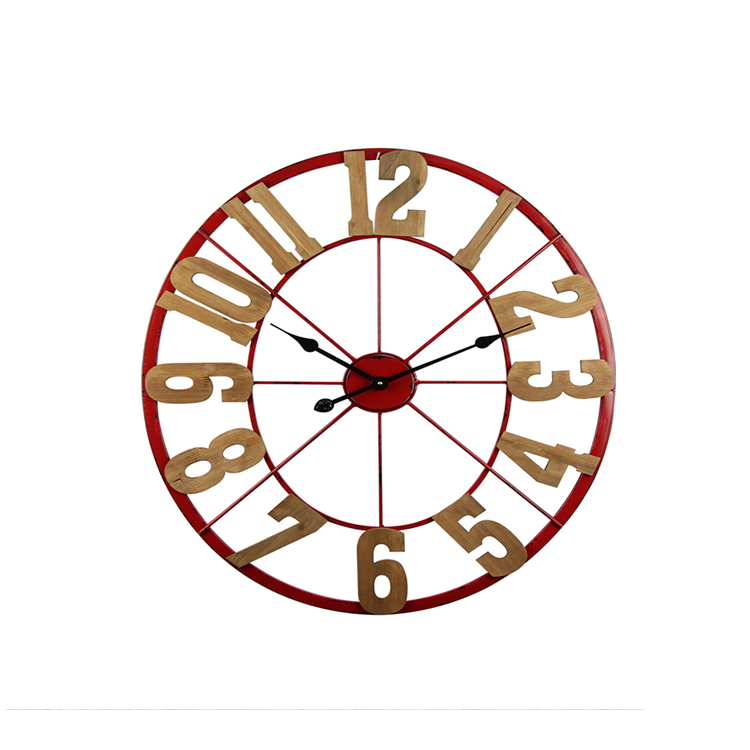 Hot-Selling Factory Custom Wooden Decorative Digital Wall Clock China