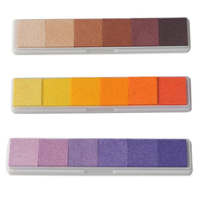 6 Colors Ink Pad Slender Case